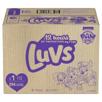 Luvs Diapers Economy Pack (Size 1, 294 ct.)