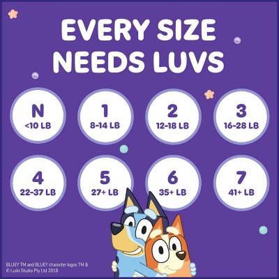 Luvs Pro Level Leak Protection Diapers (Sizes: 1-6) - Sam's Club