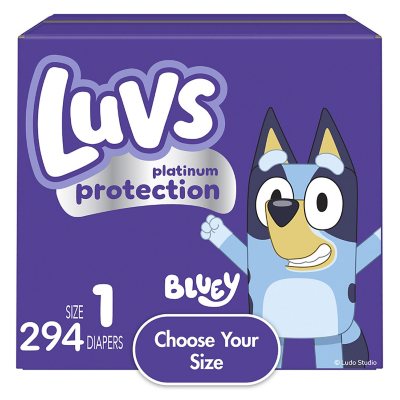 Luvs Pro Level Leak Protection Diapers:- Size 5, 172 ct., Over 27 lbs.
