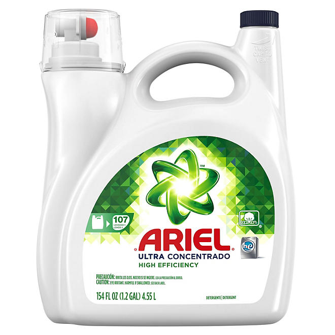 Ariel Ultra HE Original Liquid Laundry Detergent 154 fl. oz., 107 loads