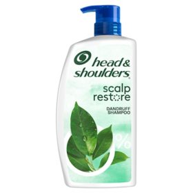 Head & Shoulders Anti-Dandruff Shampoo, Scalp Restore, 38.8 fl. oz.