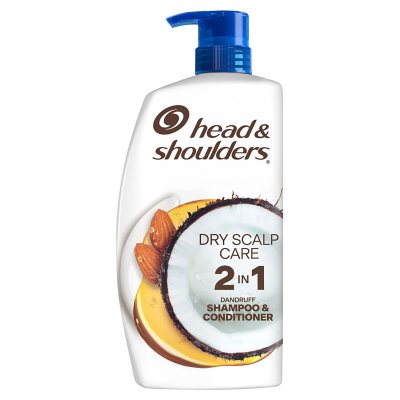 Port Vanvid beskyttelse Head & Shoulders Anti-Dandruff Dry Scalp Care 2-in-1 Shampoo and Conditioner  (38.8 fl. oz.) - Sam's Club