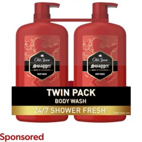 Old Spice Swagger Scent of Confidence, Body Wash for Men (30 fl. oz., 2 pk.)