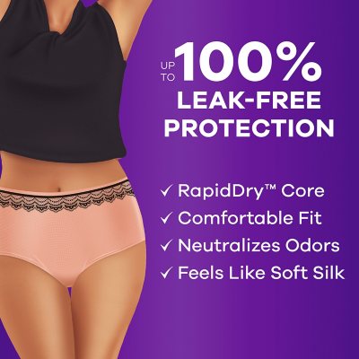 Always Discreet Incontinence Underwear for Women Maximum