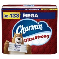 Charmin Ultra Strong Toilet Paper Giant Mega Roll, 32 Rolls Deals