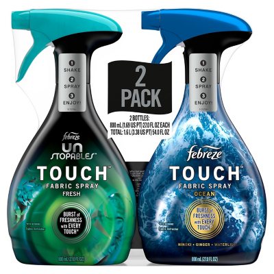 Touch 27 oz. Ocean Scent Fabric Freshener Spray