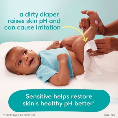 Pampers Sensitive, Perfume-Free Baby Wipes (16 pks., 896 ct.) - Sam's Club