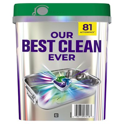 Cascade Platinum Dishwasher Detergent Actionpacs, 92-count