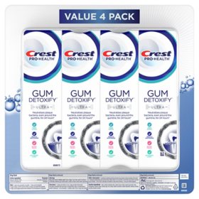 Crest Gum Detoxify Ultra Toothpaste, 4.7 oz., 4 pk.