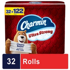 Charmin Ultra Strong 2-Ply Toilet Paper 32 rolls, 231 sheets/roll