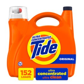 Tide Liquid Laundry Detergent, Original, 152 loads, 170 fl. oz.