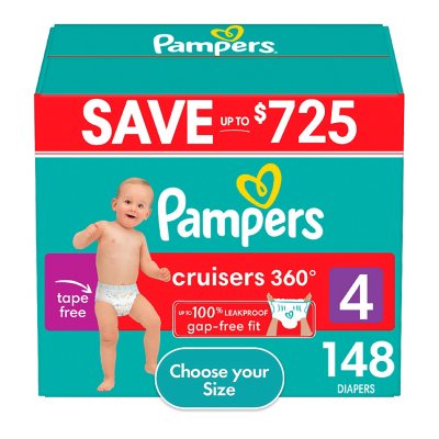 4 pampers best sale