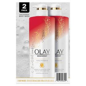 Olay Age Defying Body Wash with Niacinamide, 26 fl. oz., 2 pk.