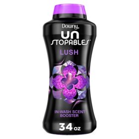 Downy Unstopables In-Wash Scent Booster Beads, Lush 34 oz.