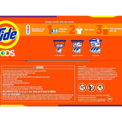 Tide PODS Original Liquid Laundry Detergent Soap Pacs, 81 ct - Kroger