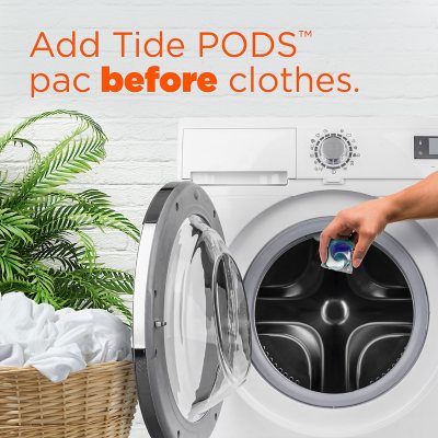 Tide Power PODS Laundry Detergent Pacs + Febreze Odor Eliminators, Spring & Renewal Scent (72 ct.)