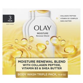 Olay Moisture Renewal Blend Body Wash (23.6 fl. oz., 3 pk.)