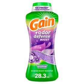  Gain + Odor Defense Boost In-Wash Laundry Scent Booster Beads, Lavender Twilight Scent, 28.3 oz