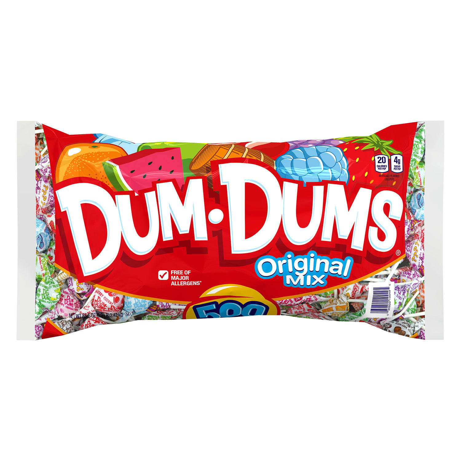 Dum Dum Original Pops, 500 ct.