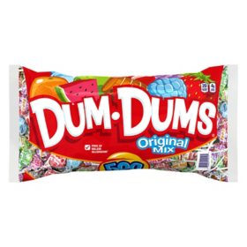 Dum Dum Original Pops, 500 ct.