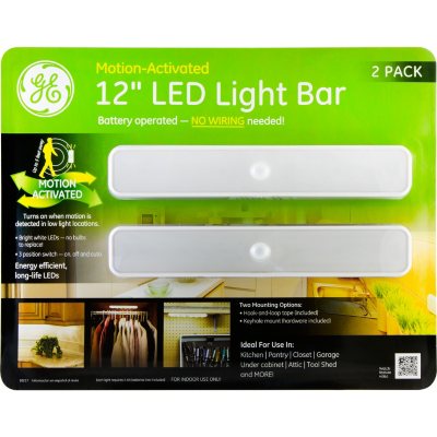 GE Battery Operated Motion Activated 12 Inch LED Light Bars 2