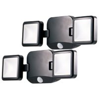 Energizer Battery-Operated Motion Sensing LED Security Light, Dual Head - 500lm (2-Pack)