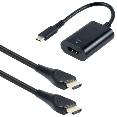 Philips USB-C to HDMI Adapter and 4ft. High-Speed HDMI Cable with Ethernet  and EZ Grip Connector, Compatible with 4K and 1080p - Sam's Club