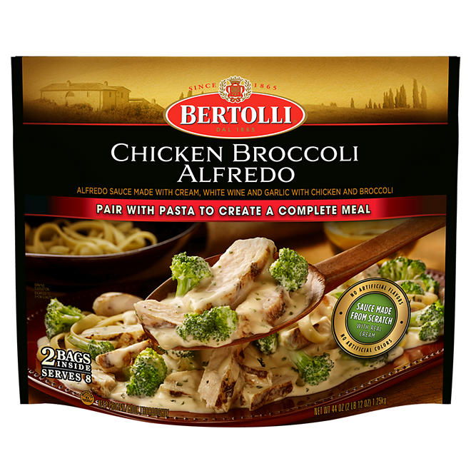 Bertolli Chicken Broccoli Alfredo (22 oz. bag, 2 ct.)