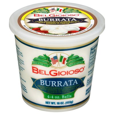 BelGioioso Fresh Burrata Cheese Balls (16 oz.) - Sam's Club