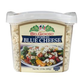 BelGioioso Blue Cheese Crumbles, 1.5 lbs.