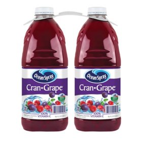 Ocean Spray Cran-Grape Juice Drink 96 oz., 2 pk.
