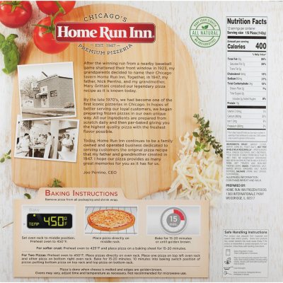 Home Run Inn Classic Sausage Pizza Frozen 2 Pizzas Sam S Club