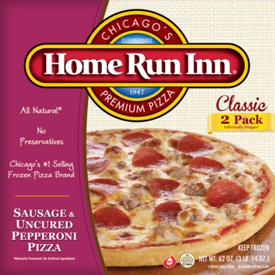 Home Run Inn Frozen Sausage & Uncured Pepperoni Classic Pizza