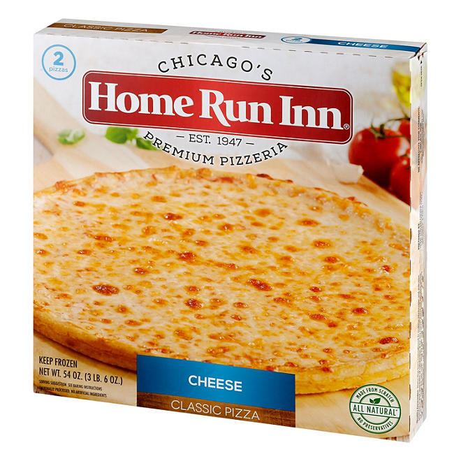 Home Run Inn Classic Cheese Pizza, Frozen 2 pk.