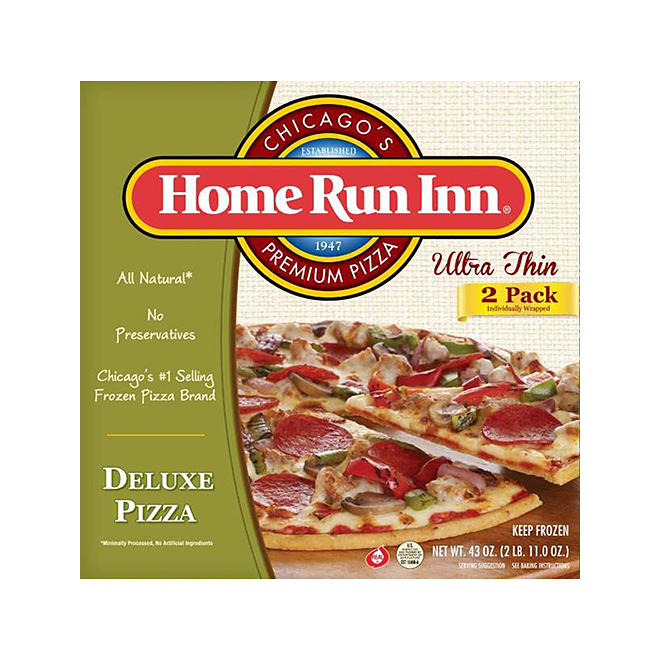 Home Run Inn Ultra Thin Deluxe Pizza - 21.5 oz. - 2 ct.