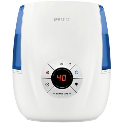 HoMedics Total Comfort Deluxe Humidifier with Bonus Cordless, Rechargeable,  Portable Ultrasonic Humidifier - Sam's Club