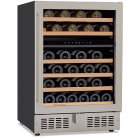 Wine Enthusiast 24” S Undercounter Dual Zone Wine Cellar		