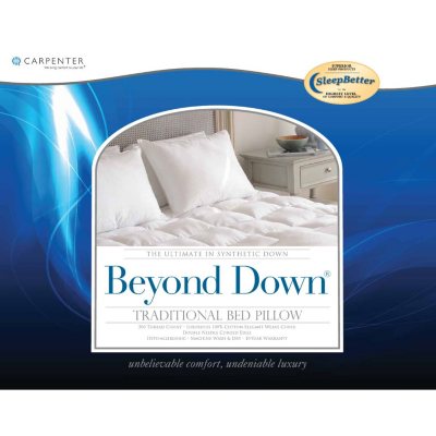 carpenter beyond down pillow