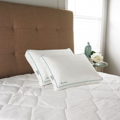 Iso Cool Standard Side Sleeper Pillows with Outlast Covers 2 pack Sam s Club