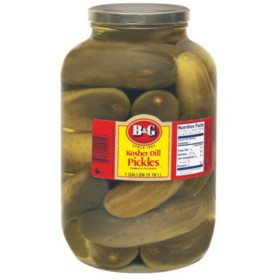 B&G Whole Kosher Dills, 128 oz.