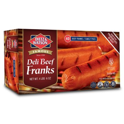 Vienna Beef Bulk 40 Hot Dog Package