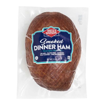 Dietz & Watson Boneless Smoked Dinner Ham (5 lbs.) Sam's Club
