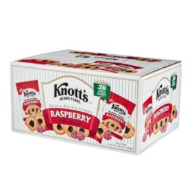 Knott's Berry Farm Raspberry Shortbread Cookies, 2 oz., 36 pk.