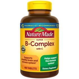Nature Made Super B-Complex Tablets for Metabolic Health 460 ct.