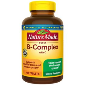 Nature Made Super B-Complex Tablets for Metabolic Health 460 ct.