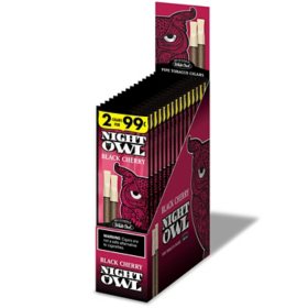 Night Owl Black Cherry Cigar Prepriced $0.99 (2 pk., 15 ct.)