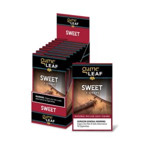 Game Leaf Sweet Aromatic Cigar 5 ct., 8 pk.