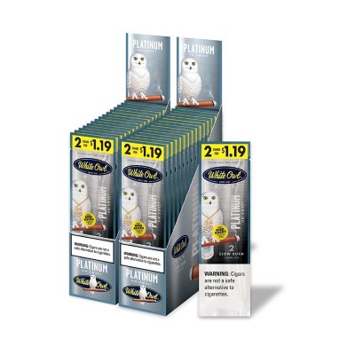 White Owl Platinum Cigars, Pre-Priced 2 for $1.19, 2 ct., 30 pk.
