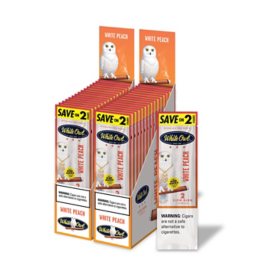 White Owl White Peach Cigars, Pre-Priced 2 for $1.19, 2 ct., 30 pk.