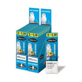 White Owl Cigars Blue Raspberry Pre-Priced 2 ct., 30 pk.